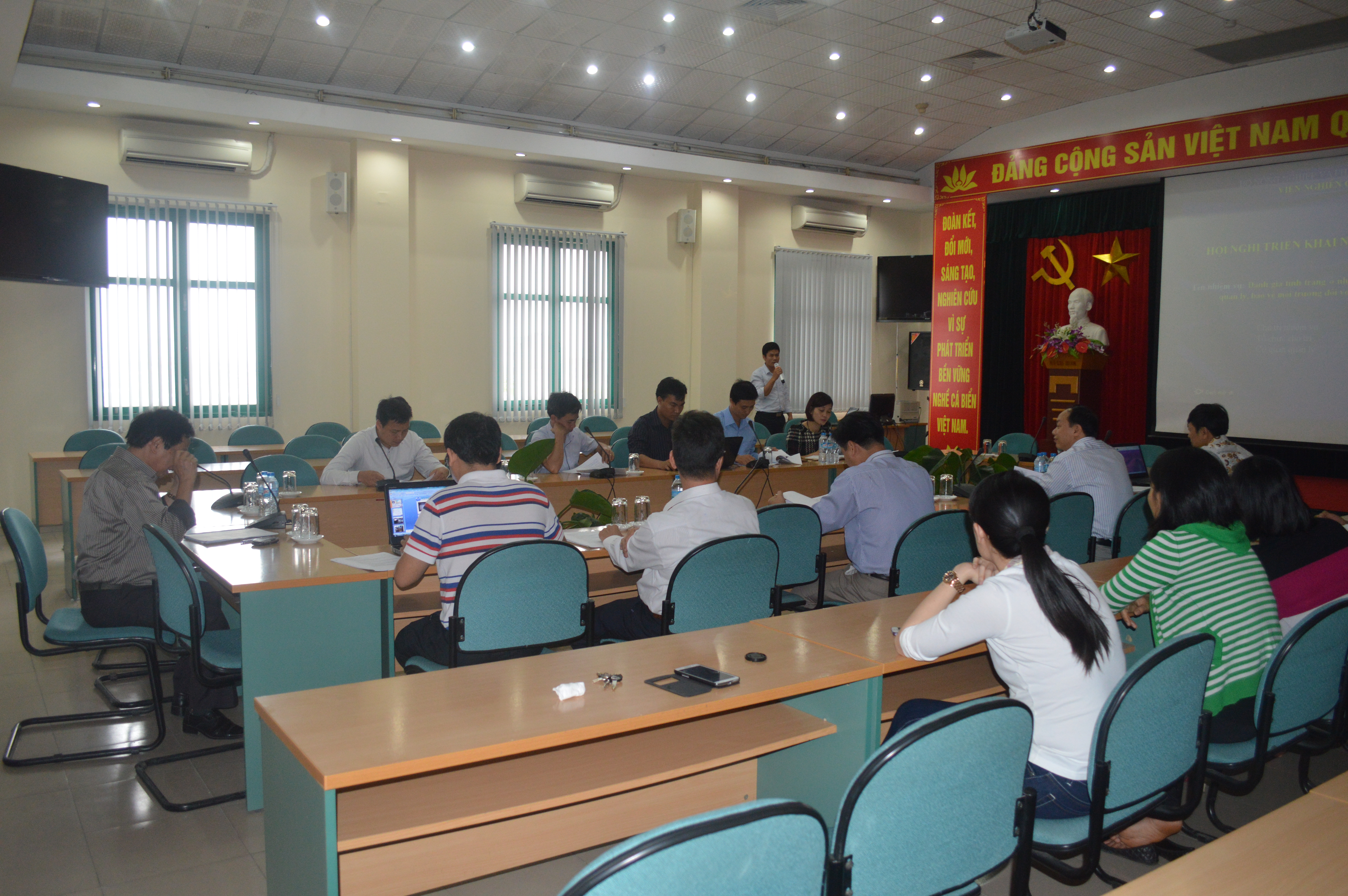 HỘI NGHỊ TRIỂN KHAI NHIỆM VỤ MÔI TRƯỜNG CẤP BỘ